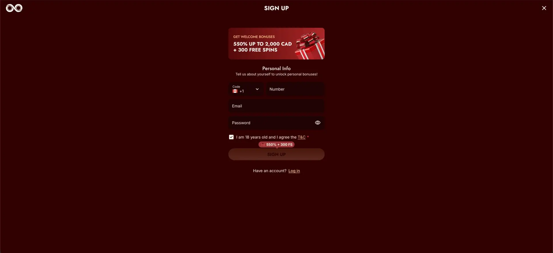Loonie Gold signup and payments Loonie Gold signup and payments